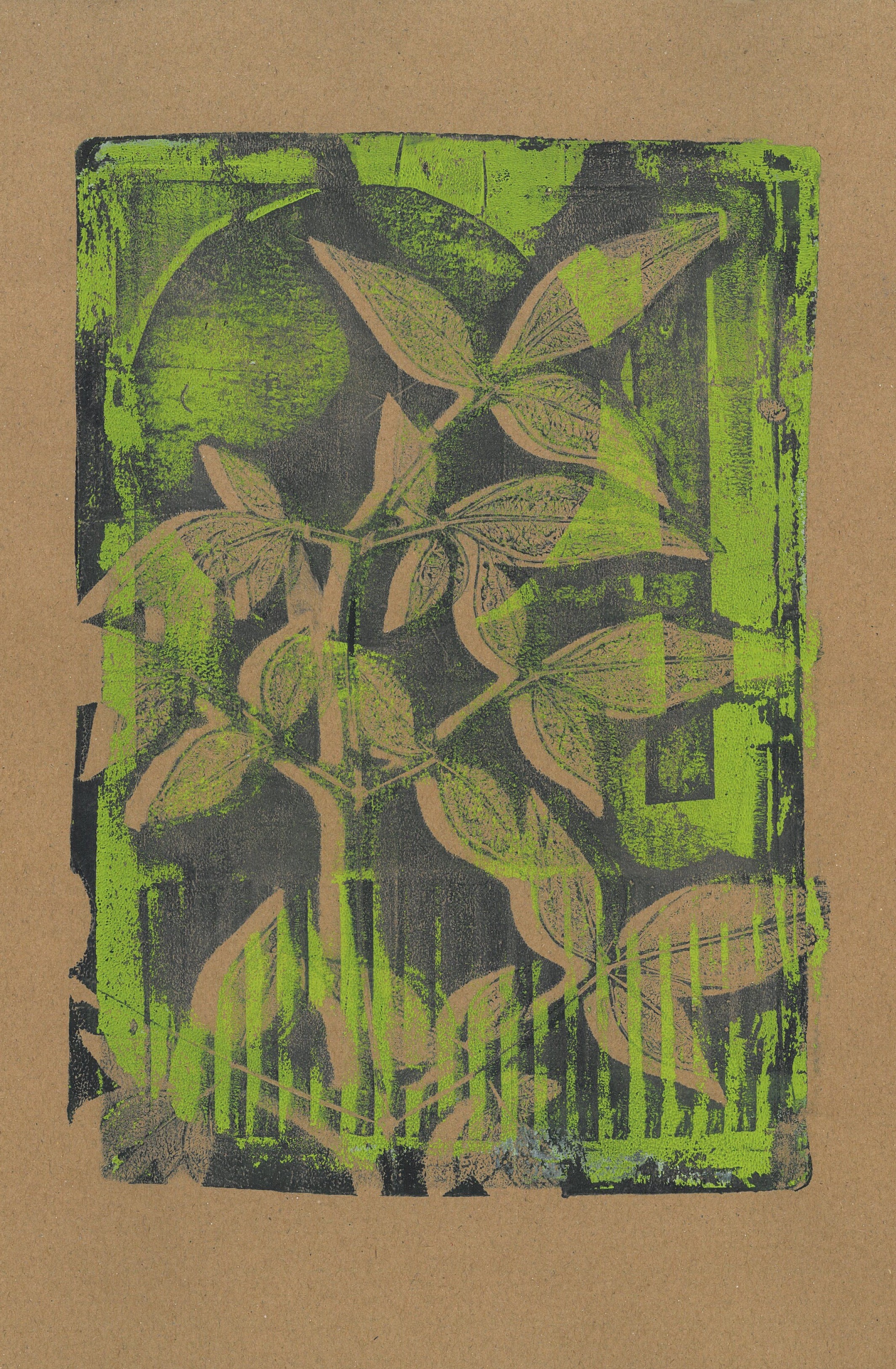 Botanical Printmaking artwork 10