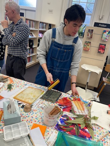 Botanical Printmaking artwork 11