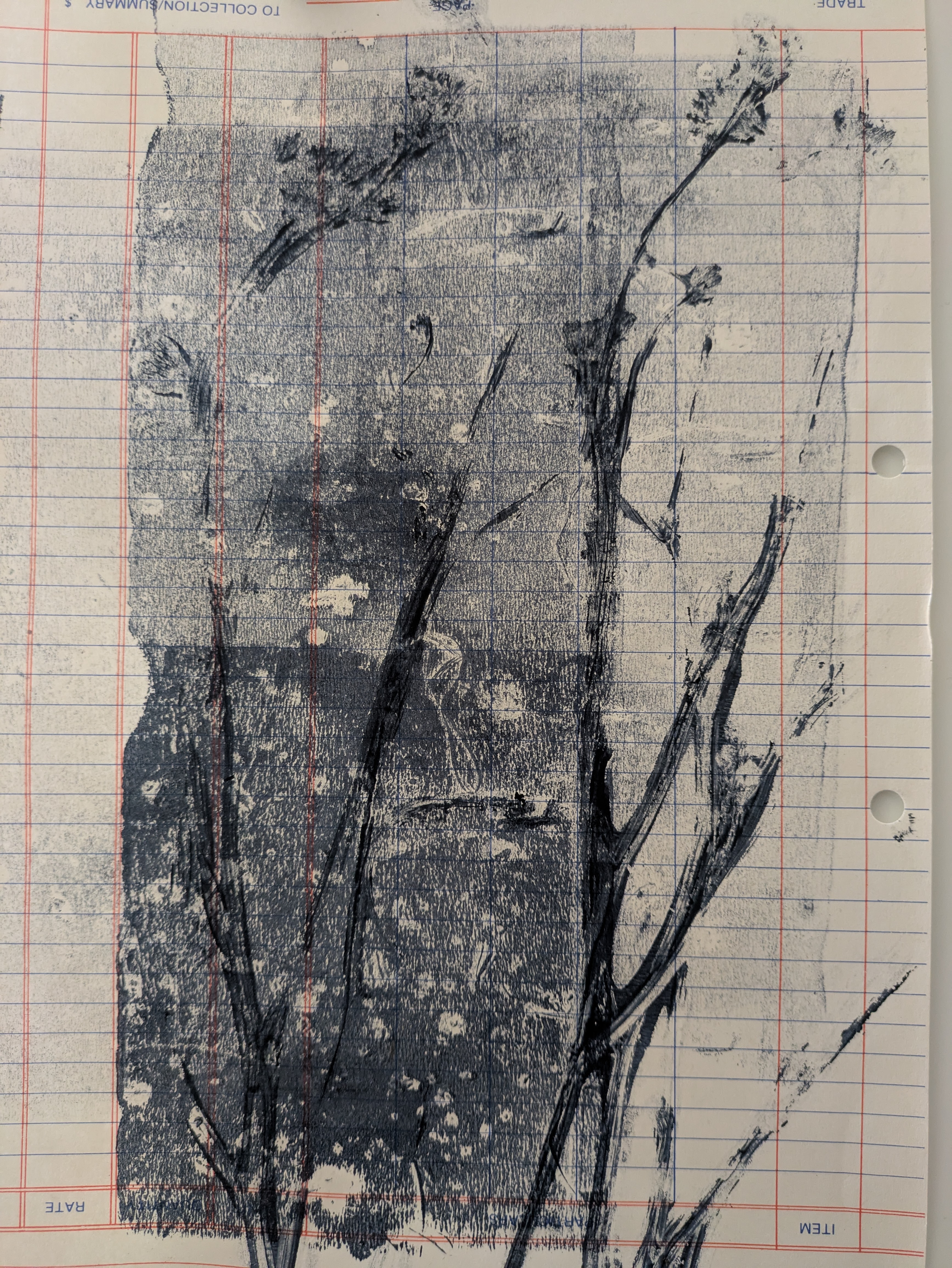 Botanical Printmaking artwork 12