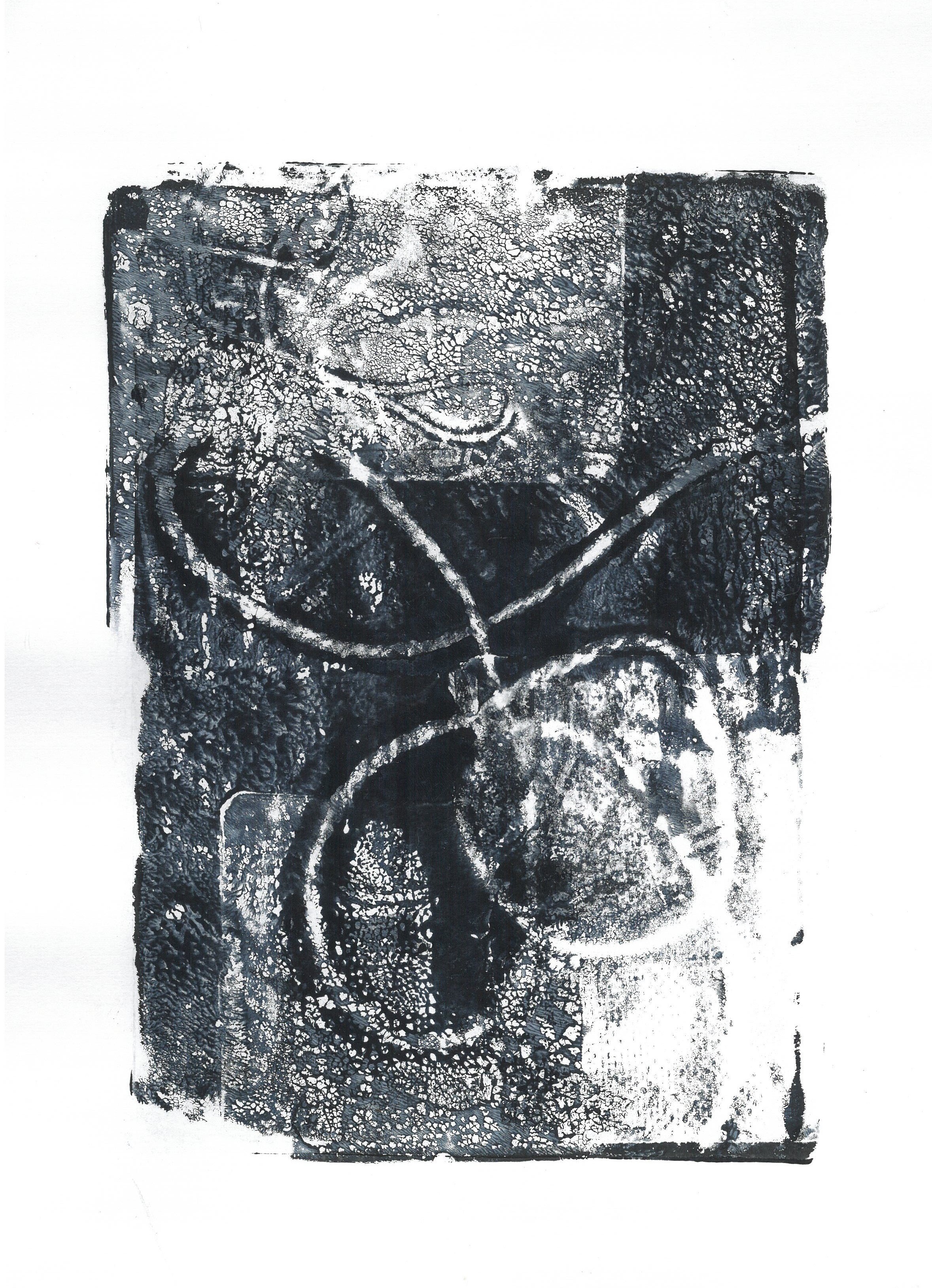 Experimental Printmaking artwork 11